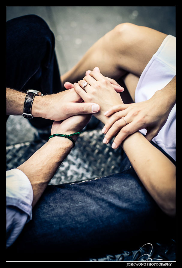 Meat Packing and Chelsea District engagement pictures, New York Wedding photographer Josh Wong Photography