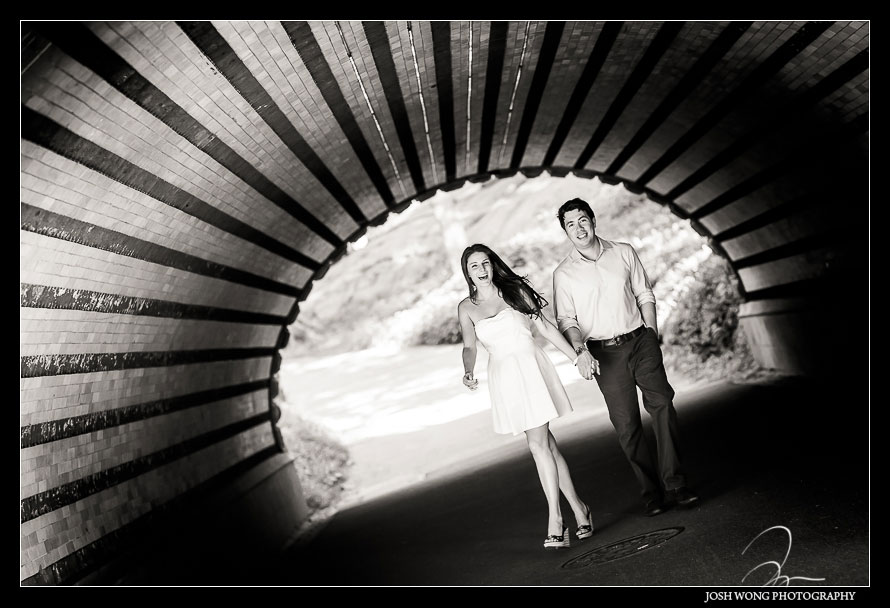 Central Park engagement photos