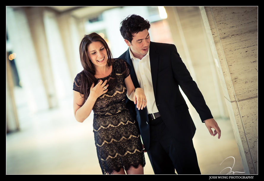 Lincoln Center Engagement Pictures in New York City