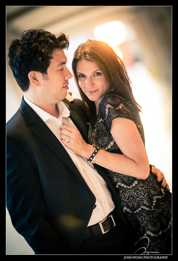 Fashion styled engagement photos in new york city