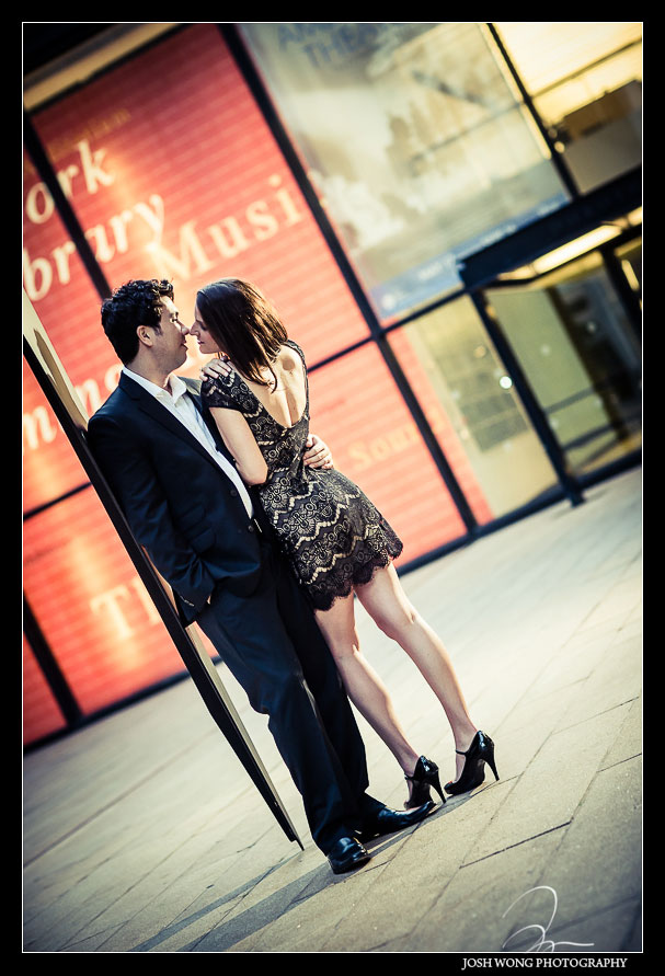 Lincoln Center Engagement Pictures in New York City