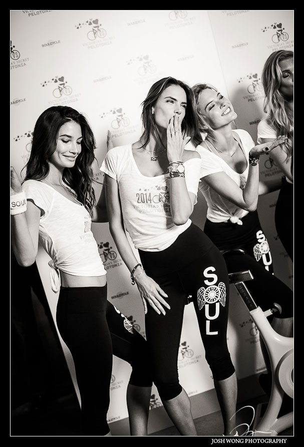 Victoria's Secret Angels Ride with Alessandra Ambrosio 