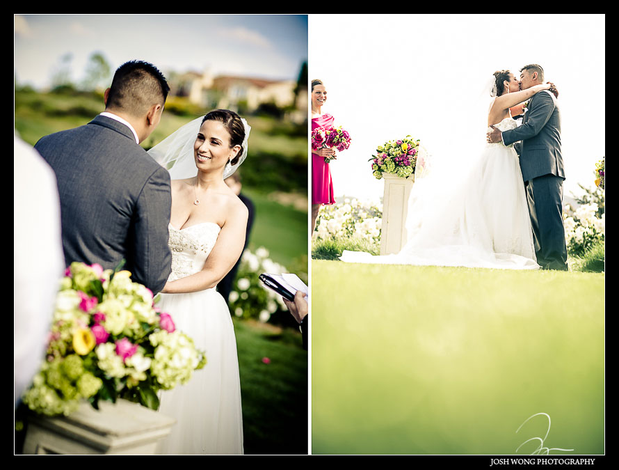 A gorgeous sunlit ceremony at Bridges Golf Club