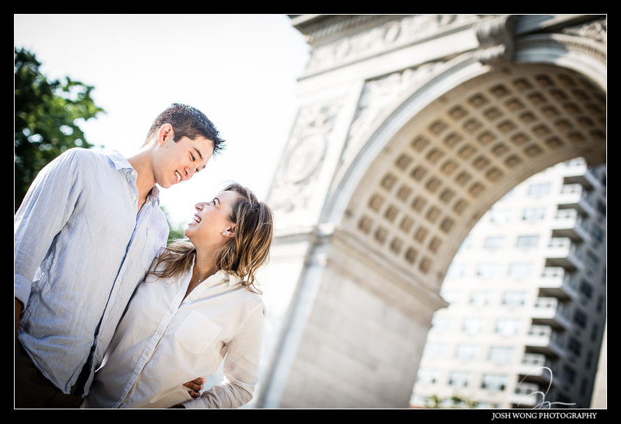 Washington Square Park Engagement Pictures NYC