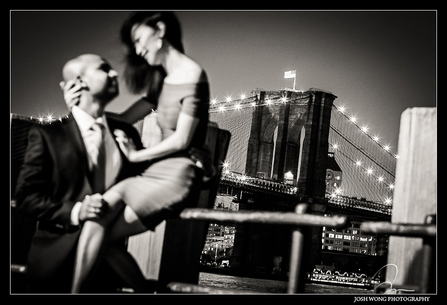 Engagement Shoot in Battery Park and South Street Seaport