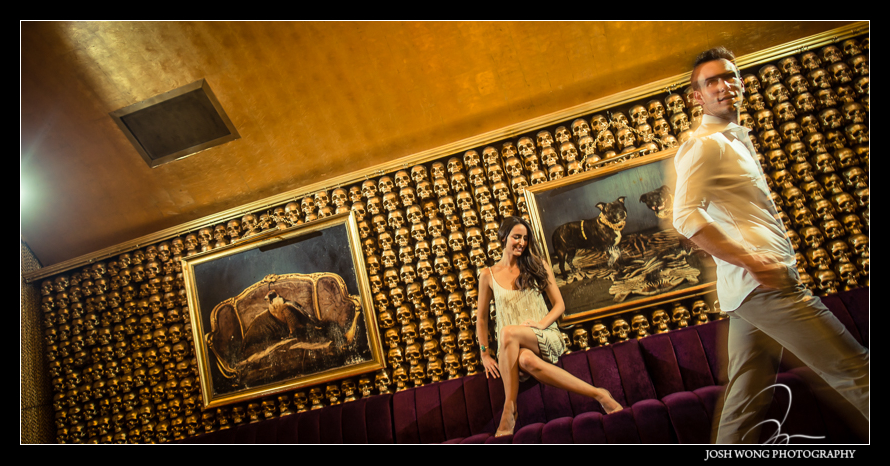 Gold Bar Engagement Pictures by engagement and wedding photographer Josh Wong