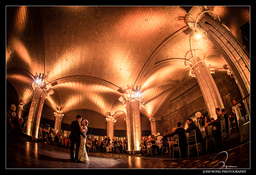 Guastavino's NYC Wedding. Wedding photo and pictures by NYC photographer Josh Wong Photography
