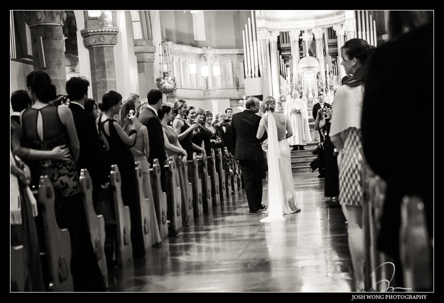 Church of St. Paul The Apostle Wedding in New York City Brazilian Wedding Pictures by Josh Wong Photography