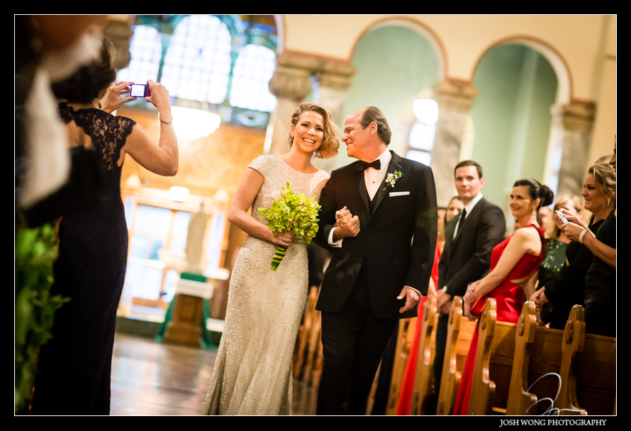 Church of St. Paul The Apostle Wedding in New York City Brazilian Wedding Pictures by Josh Wong Photography