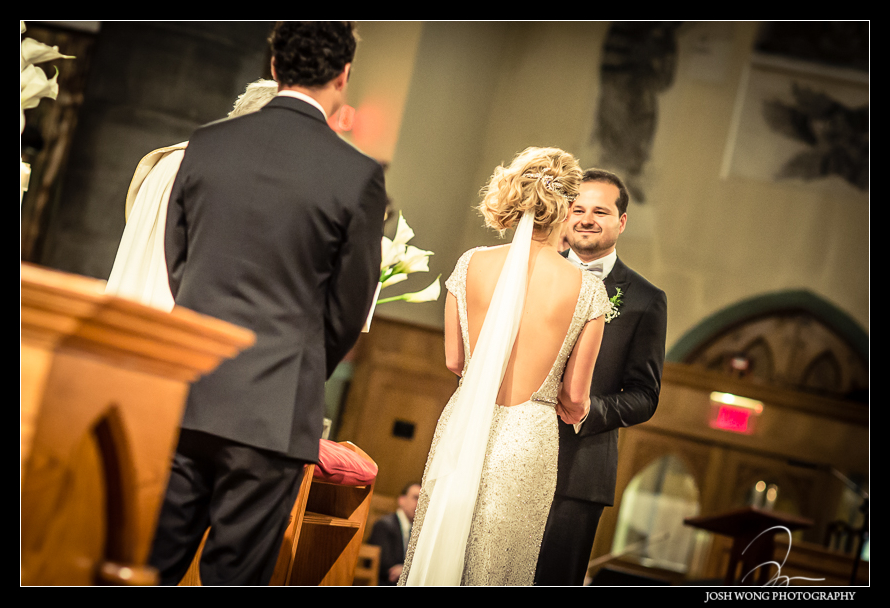 Church of St. Paul The Apostle Wedding in New York City Brazilian Wedding Pictures by Josh Wong Photography