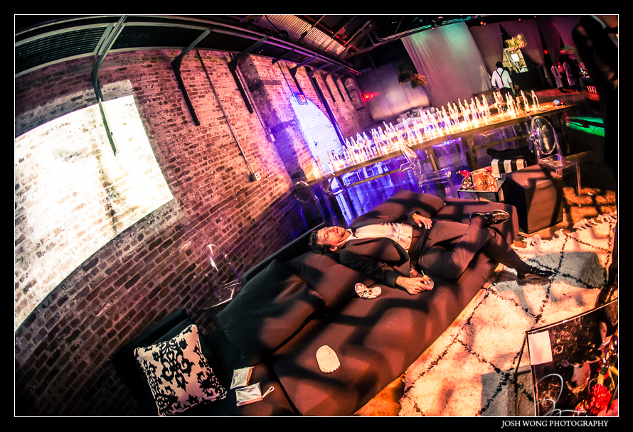 Warehouse weddings photographed by NYC wedding photographer Josh Wong Photography