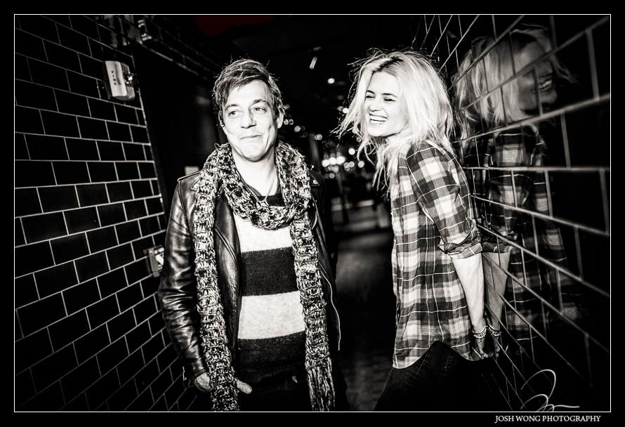 Indie and Alternative Rock Band, The Kills by celebrity photographer Josh Wong Photography