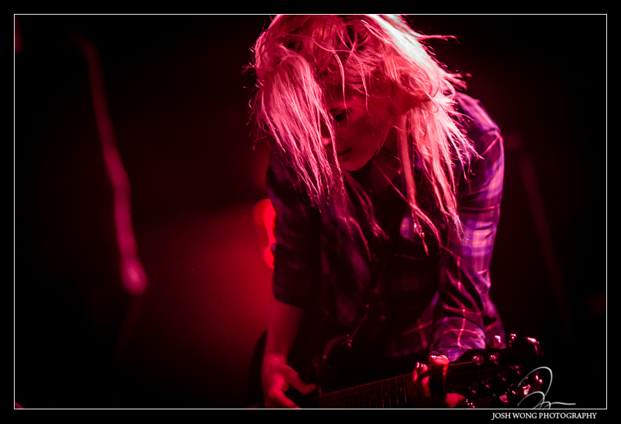 Alison Mosshart of Indie and Alternative Rock Band The Kills by celebrity photographer Josh Wong Photography