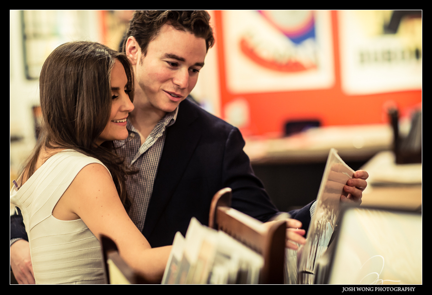 Fun engagement photo ideas and location in New York.