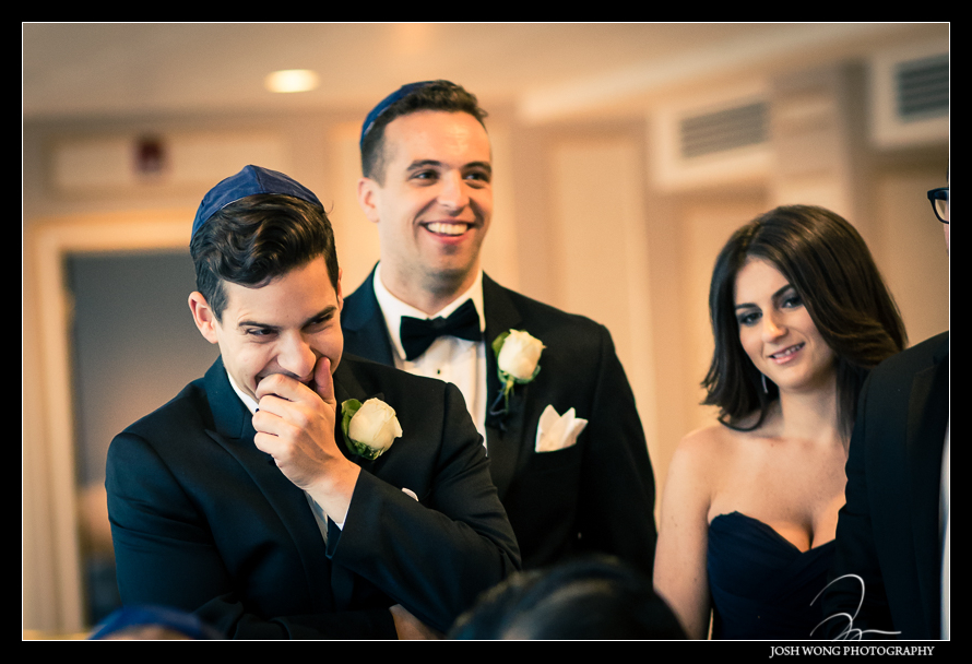 The best candid moments shot at Glen Island Harbor Club Wedding New York. Pictures by NYC Wedding Photographer Josh Wong Photography