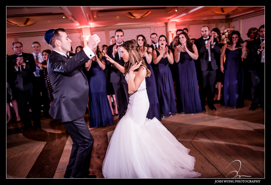 First dance at Glenn Island Harbor Club Wedding New York. Pictures by NYC Wedding Photographer Josh Wong Photography