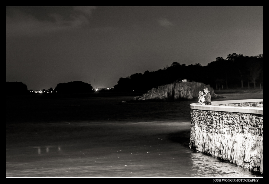 Last shot of the evening. A Glen Island Harbor Club Wedding in New Rochelle, New York. Wedding pictures by top NYC Wedding Photographer Josh Wong Photography