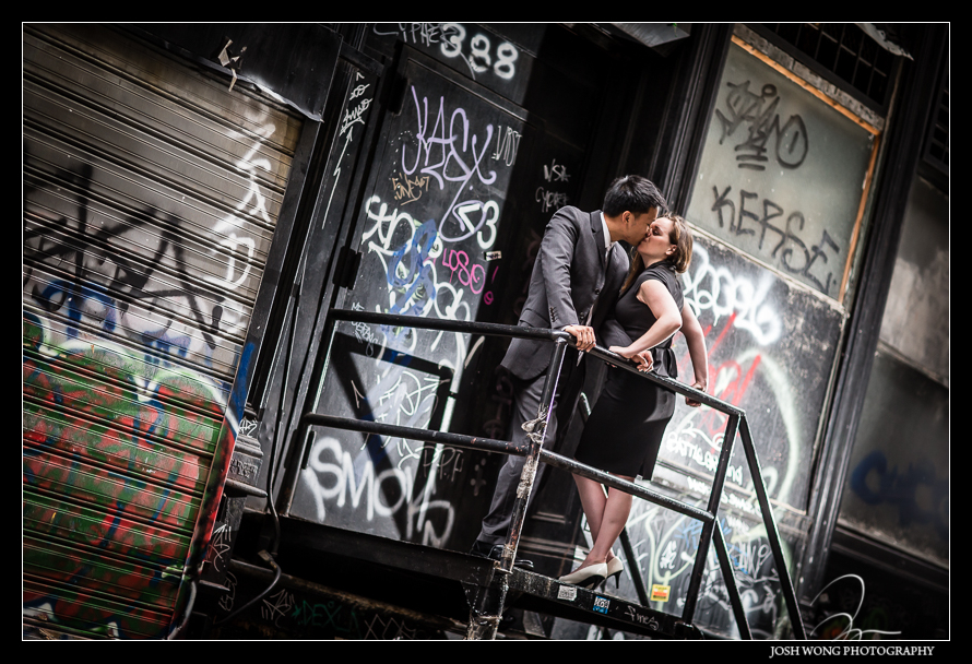 Cool places to take engagement pictures in New York City