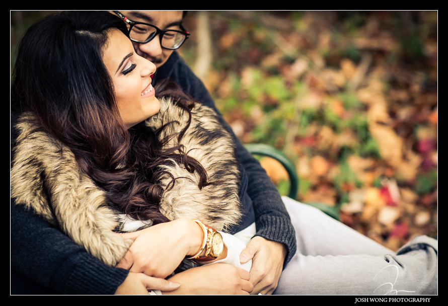 A Fall Engagement Photoshoot. Chantilly, Virginia engagement photos by top engagement photographer Josh Wong Photography