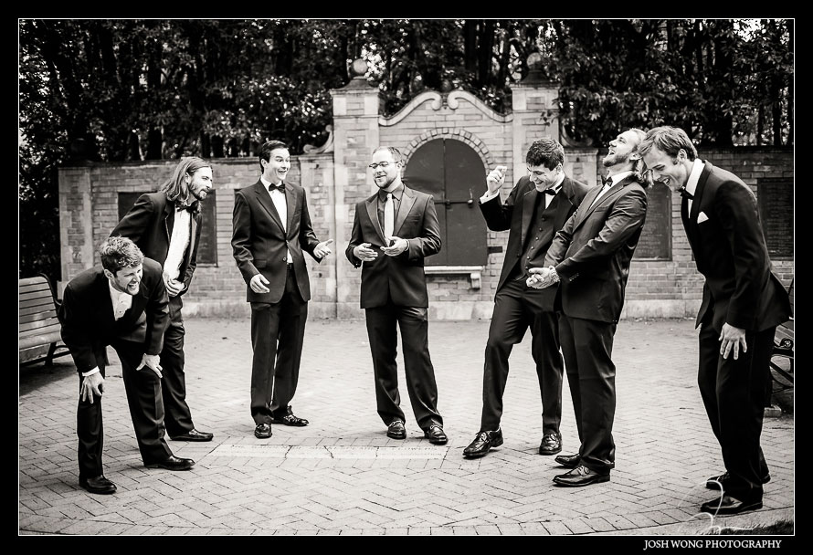 Wedding Ceremony at Shakespeare Garden, Golden Gate Park