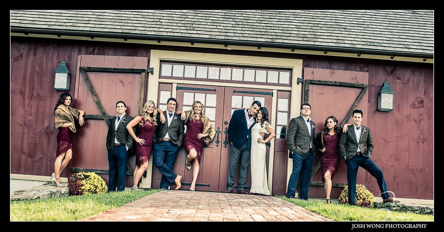 Brandywine Manor House wedding photographed by Josh Wong Photography