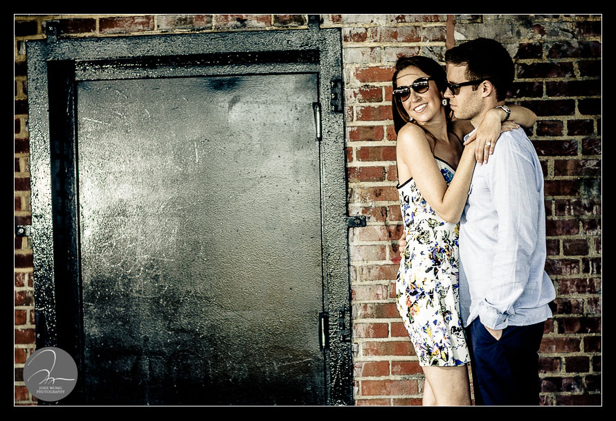 A NYC Engagement photoshoot in Carl Schurz Park by top engagement and wedding photographer Josh Wong Photography