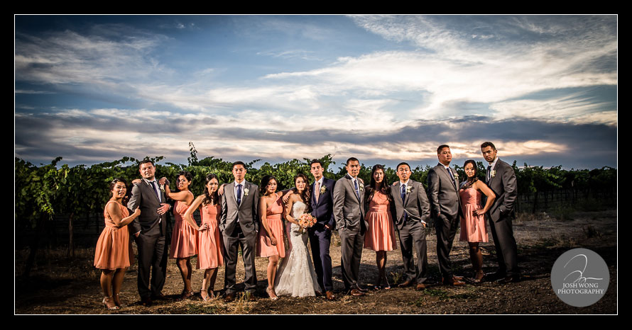 Erika and Kevin's elegant wedding at Casa Real at Ruby Hill Winery. wedding pictures by Josh Wong Photography