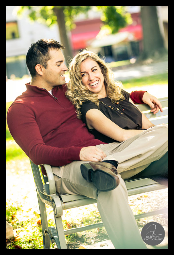 Engagement photo ideas in Pennslyvania. Images by Josh Wong Photography