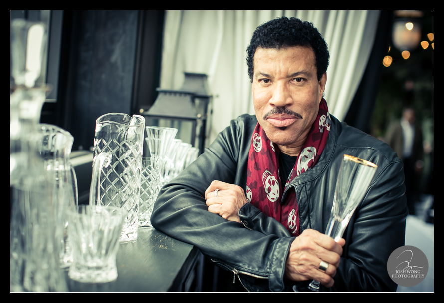 Lionel Richie Home Collection - Lionel Richie Portrait captured by Josh Wong Photography