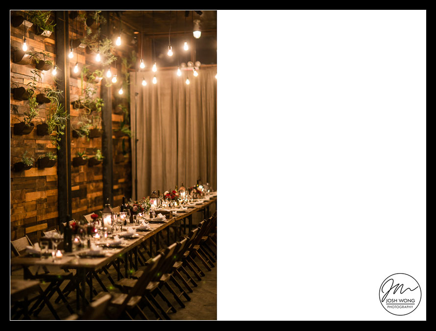 A Brooklyn Winery Wedding. Pictures by Brooklyn Wedding Photographer Josh Wong Photography