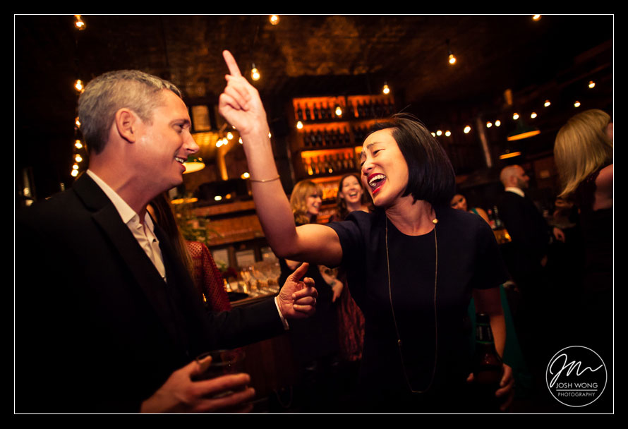 A Brooklyn Winery Wedding. Pictures by Brooklyn Wedding Photographer Josh Wong Photography