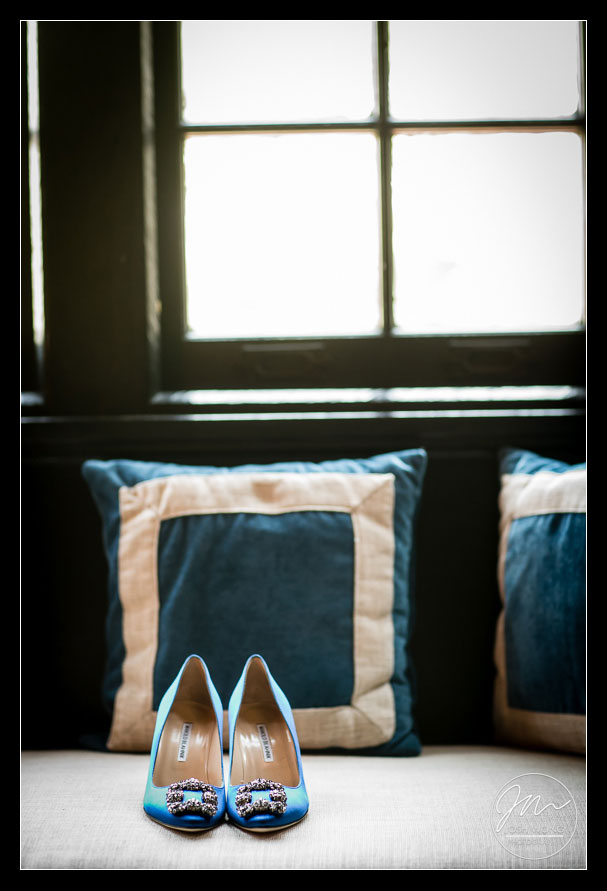 Manolo Blahnik Hangisi 70 Crystal-Embellished Satin Pumps Manolo Blahnik Hangisi 70 Crystal-Embellished Satin Pumps. Castle Hotel and Spa in Tarrytown, NY. Wedding photos by Best Wedding Photographers Josh Wong Photography