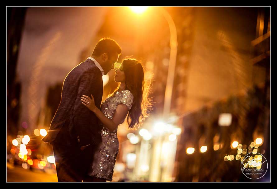 NoMo SoHo Hotel engagement pictures. Engagement pictures by NYC engagement and wedding photographer Josh Wong Photography