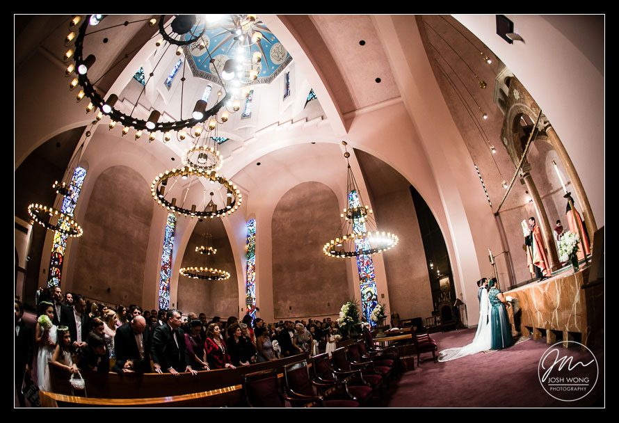 St. Vartan Cathedral wedding pictures. New York Wedding pictures by Armenian wedding photographer Josh Wong Photography
