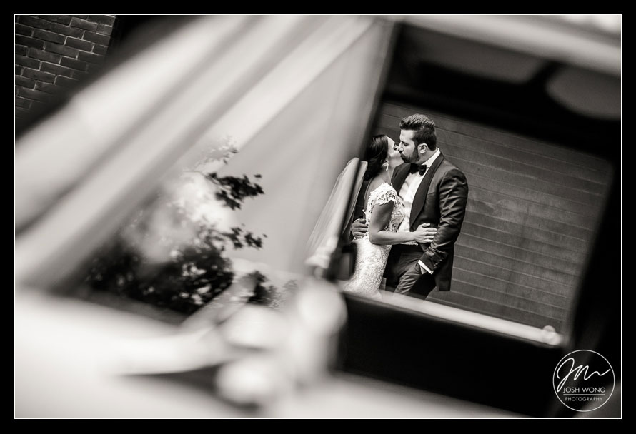 The bride and groom wedding portraits. New York Wedding pictures by Armenian wedding photographer Josh Wong Photography