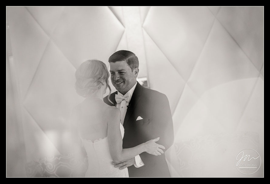 The first look. Waldorf Astoria Wedding by Josh Wong Photography