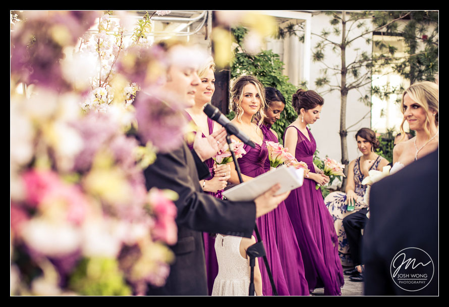 Best wedding moments with the bridal party.  Candid wedding moments by Josh Wong Photography