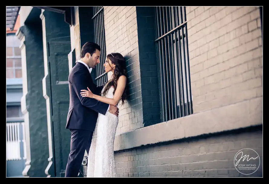 Wedding photos in Tribeca by award winning wedding photographer Josh Wong Photography