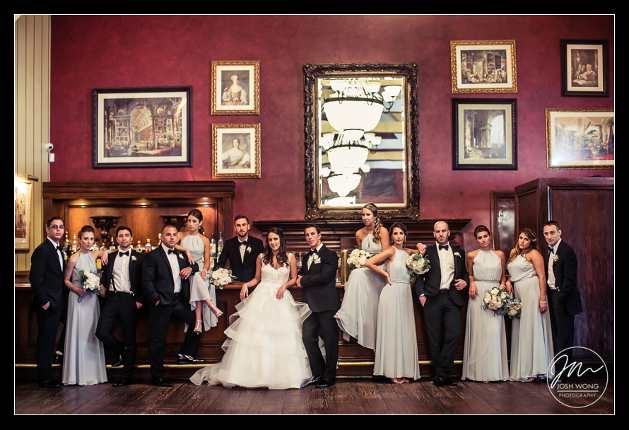 The signature Josh Wong Photography award-winning editorial bar photoshoot. No one does it better than Josh Wong. 
A Heritage Club at Bethpage NY wedding reception. Wedding photos by Top New York Wedding Photographers.