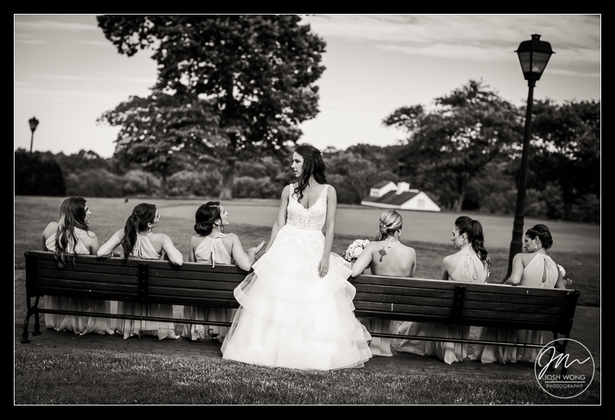 The signature Josh Wong Photography award-winning editorial bridal photoshoot.  A Heritage Club at Bethpage NY wedding reception. Wedding photos by Top New York Wedding Photographers.
