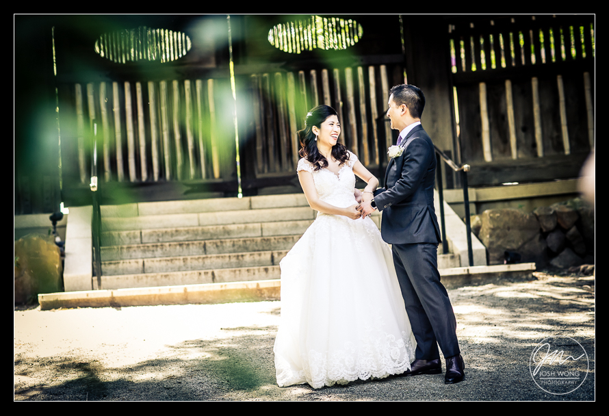 Hakone Estate and Garden Wedding Pictures Saratoga, CA. Wedding Photos by San Francisco Bay Area Wedding Photographer Josh Wong Photography