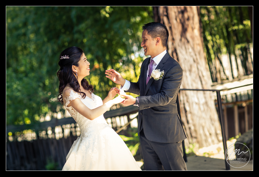 Hakone Estate and Garden Wedding Pictures Saratoga, CA. Wedding Photos by San Francisco Bay Area Wedding Photographer Josh Wong Photography