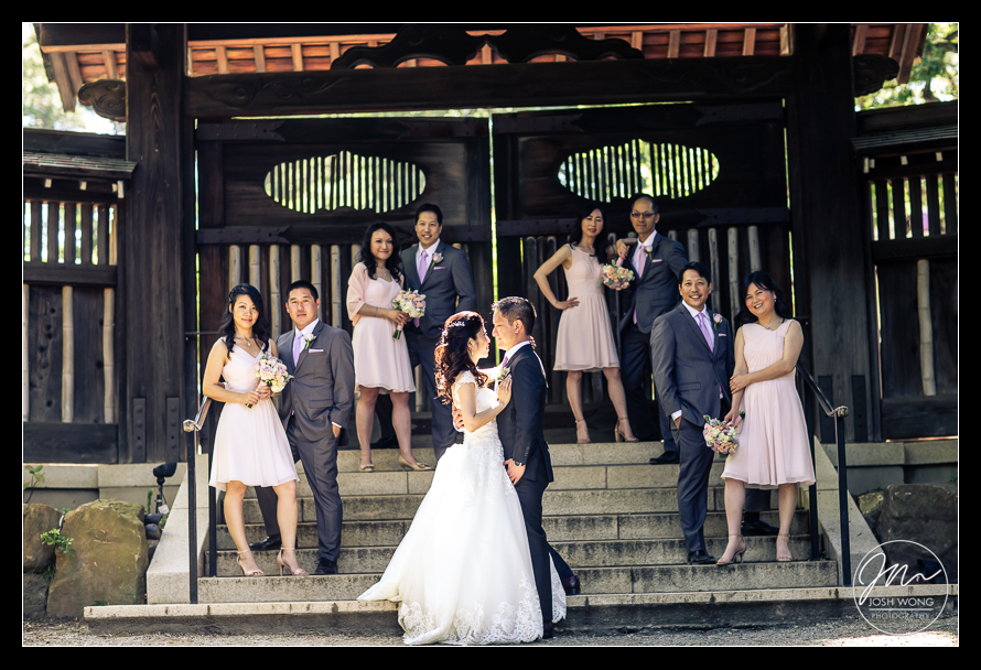 Hakone Estate and Garden Wedding Pictures Saratoga, CA. Wedding Photos by San Francisco Bay Area Wedding Photographer Josh Wong Photography