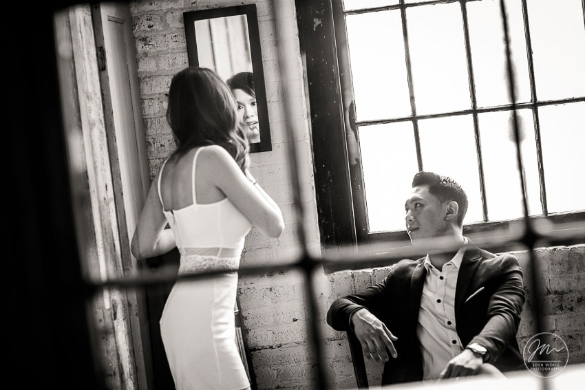 A Rustic Fall Inspired Engagement and Lifestyle Photo Shoot at The Metropolitan Building in Long Island City New York by best wedding photographer Josh Wong Photography