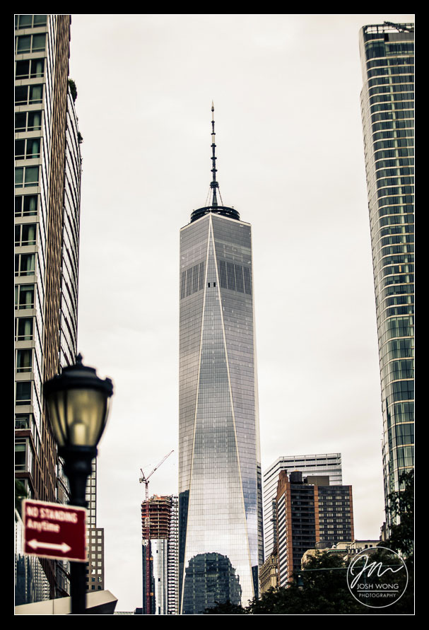 A view of the Freedom Tower - World Trade Center