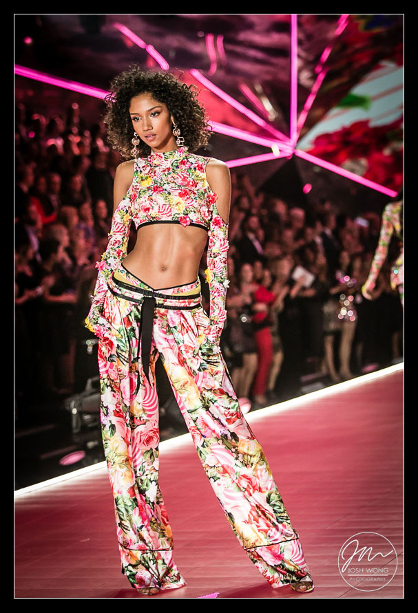 Aiden Curtiss walks the runway during the 2018 Victoria's Secret Fashion Show at Pier 94 on November 8, 2018 in New York City.