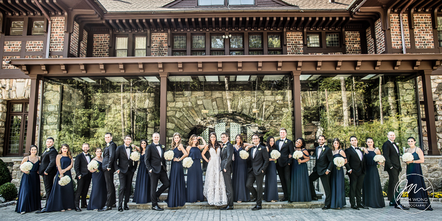 Le Chateau Wedding in South Salem New York. Wedding pictures by NYC Wedding Photographer Josh Wong Photography