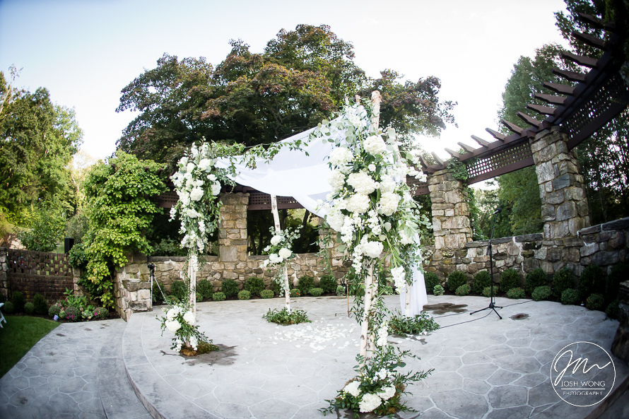 The chuppah, design by Enza Events 