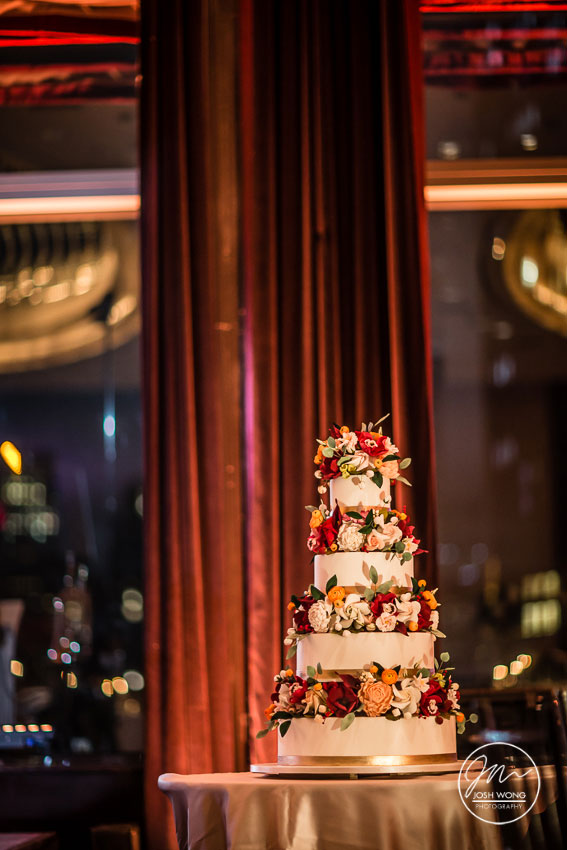 A Gorgeous 4-Tiered Full wedding cake from Ben Israel.