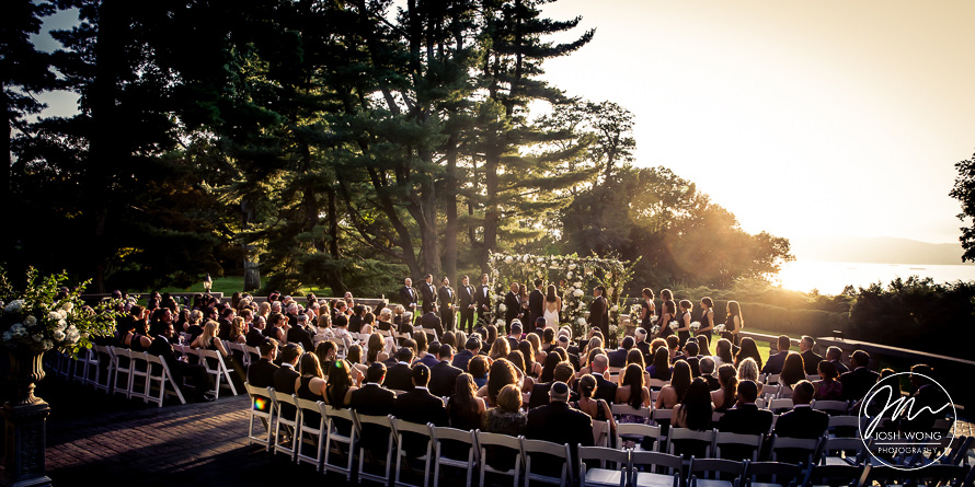 Breathtaking Sunset Wedding at Tappan Hill Mansion - Jacklyn and Zack - Josh Wong Photography